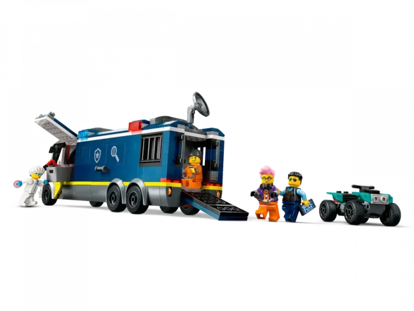 LEGO® City 60418 Mobilní kriminalistická laboratoř policistů