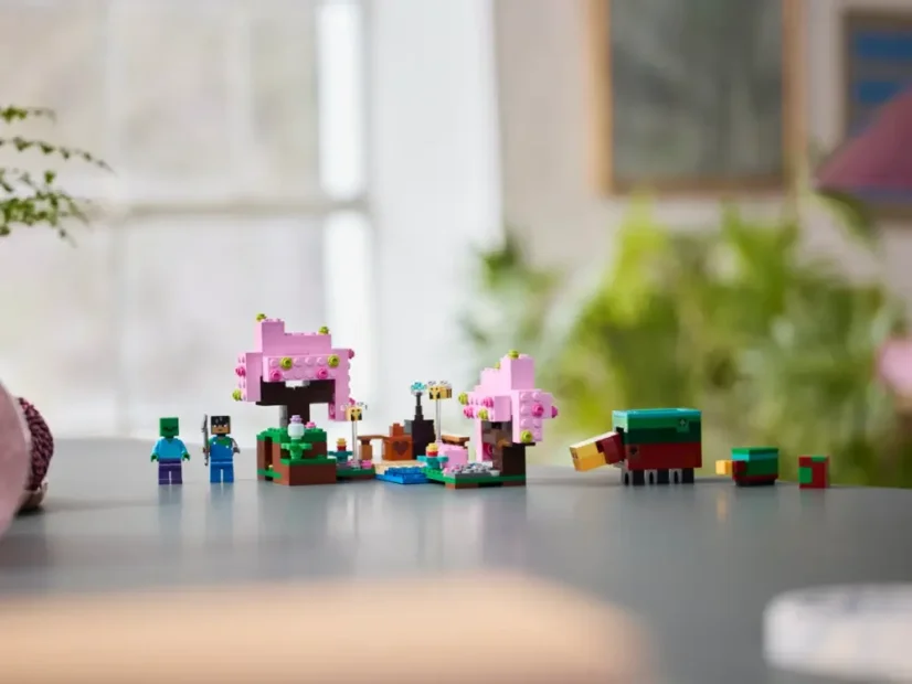 LEGO® Minecraft 21260 Zahrada s rozkvetlými třešněmi