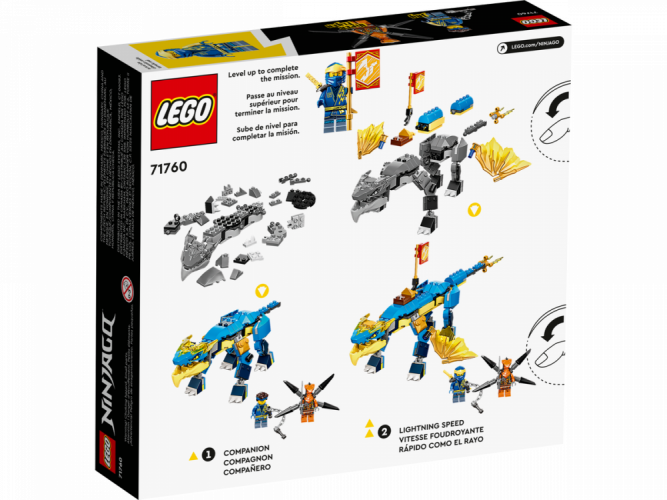 LEGO® Ninjago 71760 Smok gromu Jaya EVO