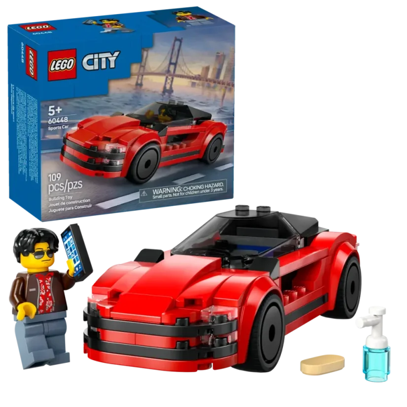 LEGO® City 60448 Červený sporťák