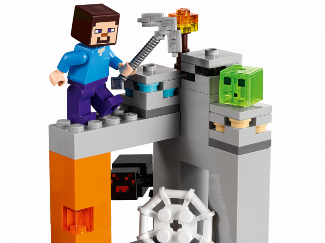LEGO® Minecraft 21166 „Opuszczona” kopalnia