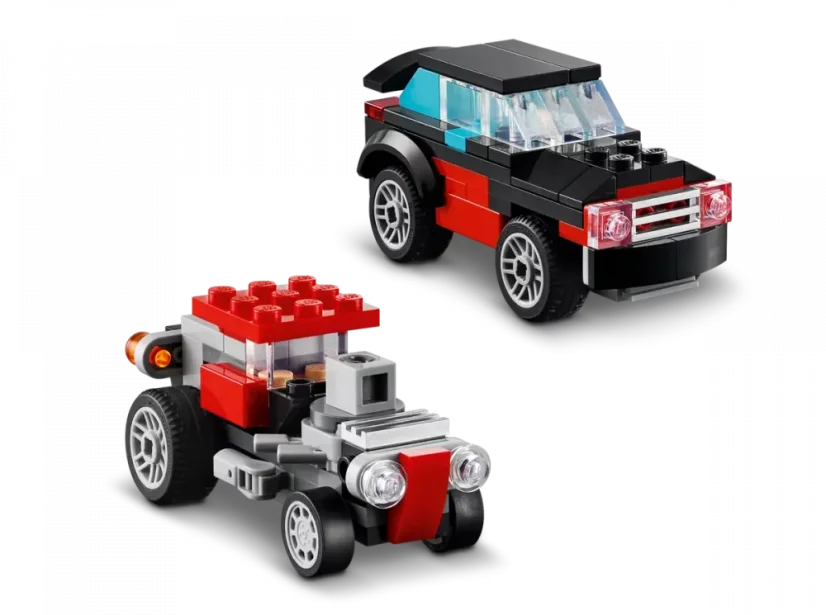LEGO® Creator 31146 Náklaďák s plošinou a vrtulníkem