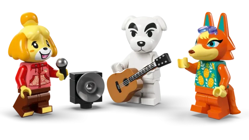 LEGO® Animal Crossing™ 77052 K.K. a koncert na námestí