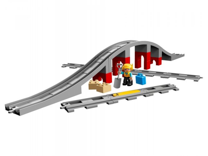 LEGO® Duplo 10872 Tory kolejowe i wiadukt