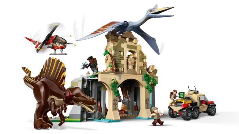 LEGO® Jurassic World 76976 Letecká mise se spinosaurem a quetzalcoatlem