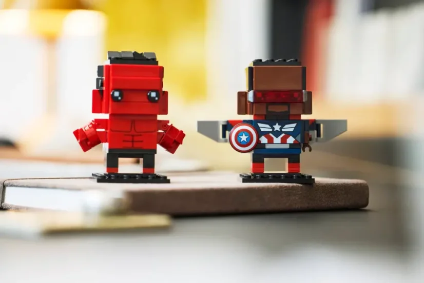 LEGO® BrickHeadz 40668 Kapitán Amerika a Červený Hulk