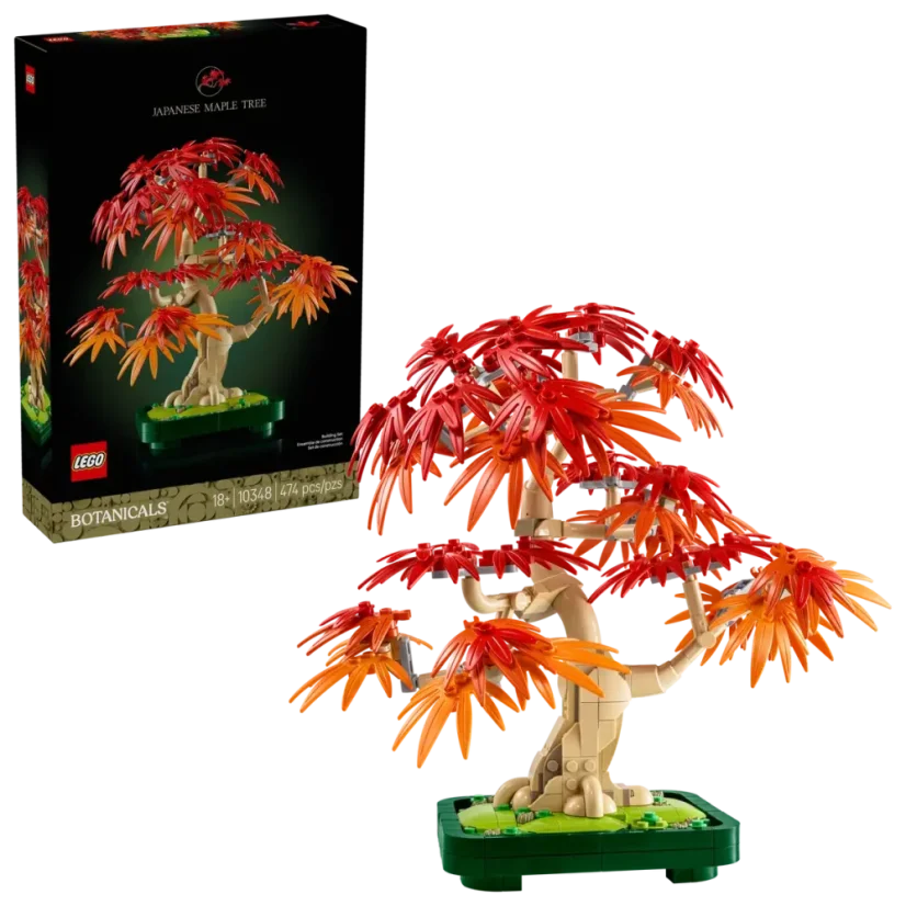 LEGO® Botanicals 10348 Bonsaj – Japonský červený javor