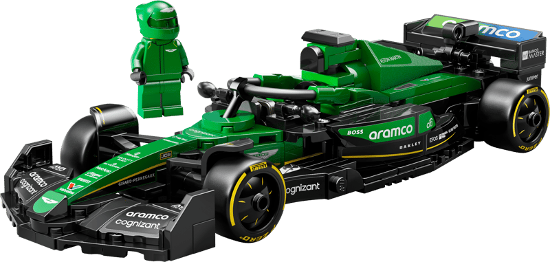 LEGO® Speed Champions 77245 Aston Martin Aramco F1® AMR24 Race Car