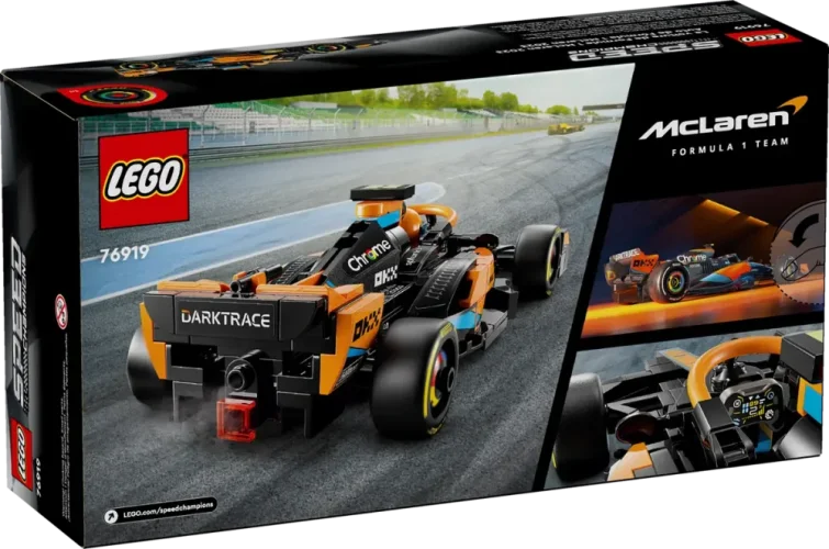 LEGO® Speed Champions 76919 Samochód wyścigowy McLaren Formula 1 wersja 2023