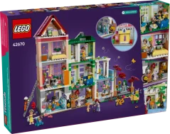 LEGO® Friends 42670 Apartmány a obchody v městečku Heartlake