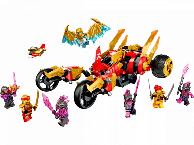 LEGO® Ninjago 71773 Kaiova zlatá dračí čtyřkolka