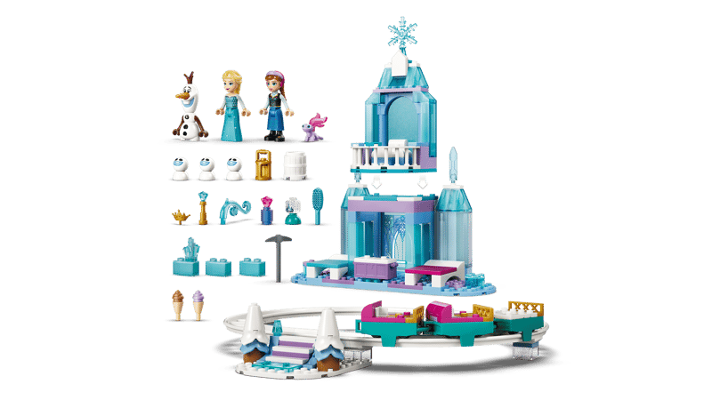 LEGO® Disney Princess 43281 Elsa's Ice Castle & Snow Ride Adventure