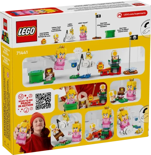 LEGO® Super Mario™ 71441 Dobrodružstvá s interaktívnou LEGO® Peach™