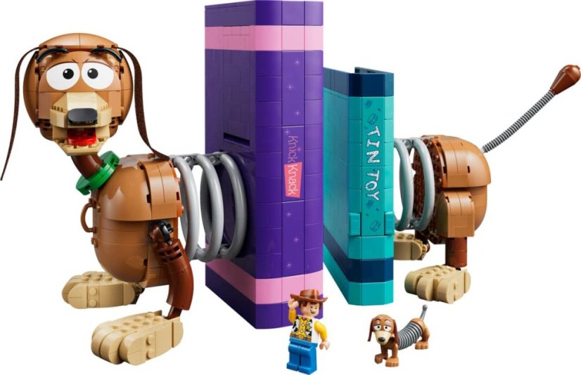 LEGO® Disney™ 43301 Knižní zarážky: Slinky z filmu Toy Story