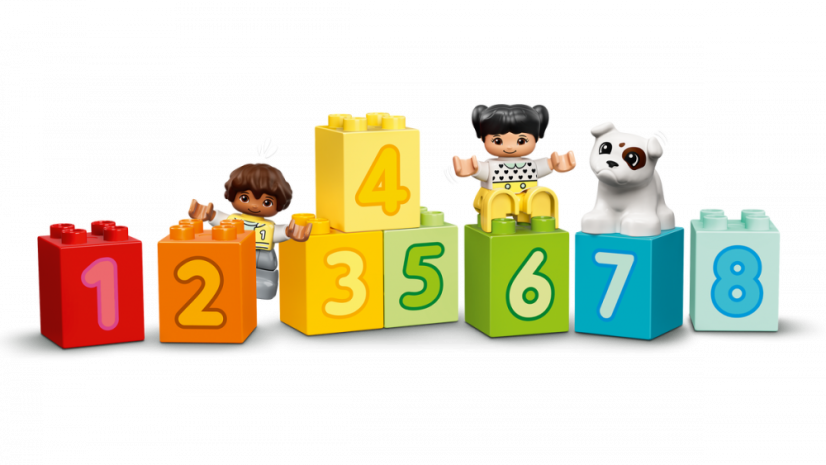 LEGO® DUPLO 10954 Pociąg z cyferkami — nauka liczenia