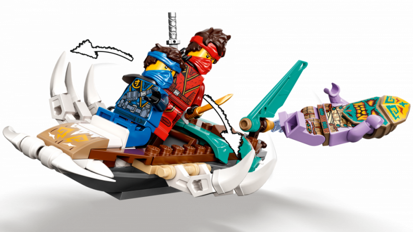 LEGO® Ninjago 71748 Námorná bitka s katamaránom