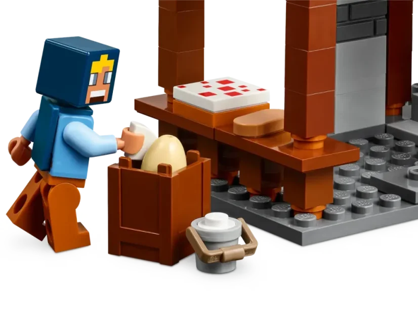 LEGO® Minecraft 21262 Farma s veterným mlynom