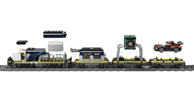 LEGO® City 60508 Loupež v policejním vlaku
