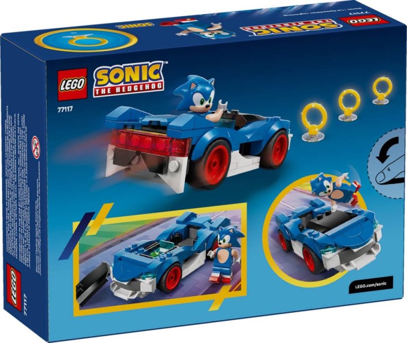 LEGO® Sonic the Hedgehog™ 77117 Sonic: Speedster Lightning