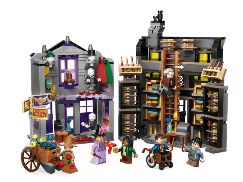 LEGO® Harry Potter™ 76439 Ollivanderův obchod a Obchod madame Malkinové