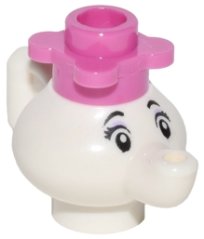 dp028 Mrs. Potts - Dark Pink Flower