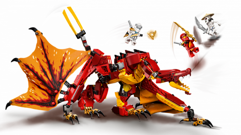 LEGO® Ninjago 71753 Útok ohnivého draka