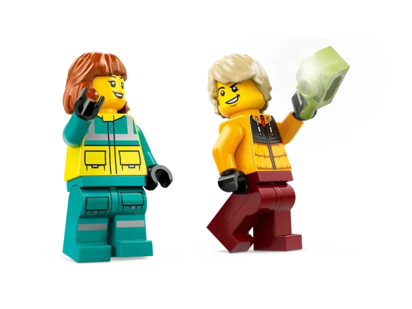 LEGO® City 60403 Sanitka a snowboardista