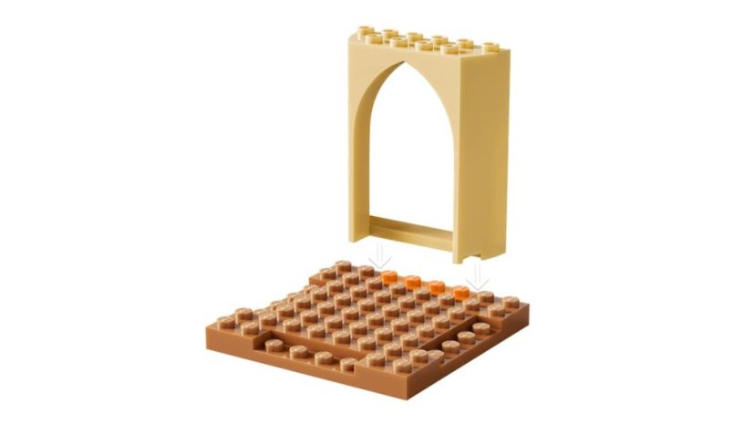 LEGO® Disney™ 43282 Vesnický dům a loďka