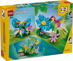 LEGO® Creator 31384 Dzikie zwierzęta: kolorowy koliber