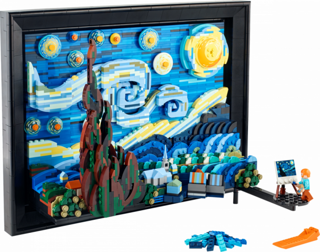 LEGO® Ideas 21333 Vincent van Gogh - The Starry Night