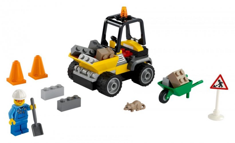 LEGO® City 60284 Náklaďák silničářů DRUHÁ JAKOST