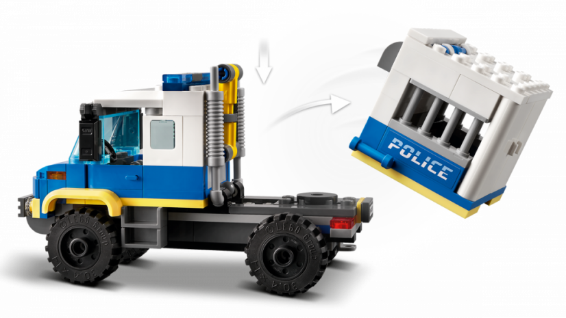 LEGO® City 60276 Transportér pre väzňov