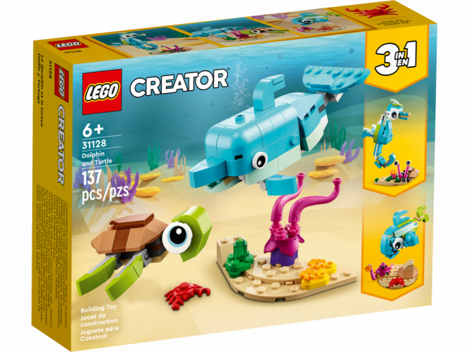 LEGO® Creator 31128 Delfin i żółw