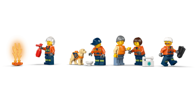 LEGO® City 60504 Záchranný člun pobřežní hlídky a vrtulník