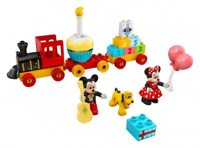 LEGO® DUPLO 10941 Narozeninový vláček Mickeyho a Minnie