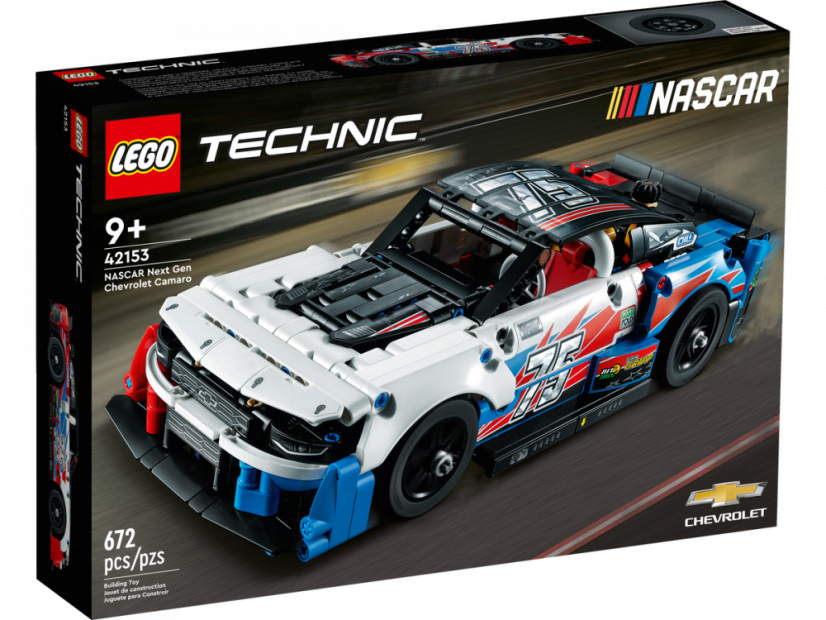 LEGO® Technic  42153 NASCAR® Nowy Chevrolet Camaro ZL1 z serii NASCAR®