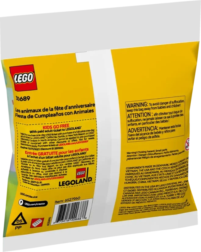 LEGO® Creator 30689 Zvieratká na narodeninovej oslave