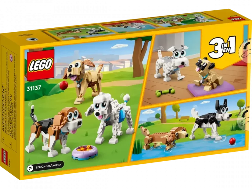 LEGO® Creator 31137 Roztomilí pejsci