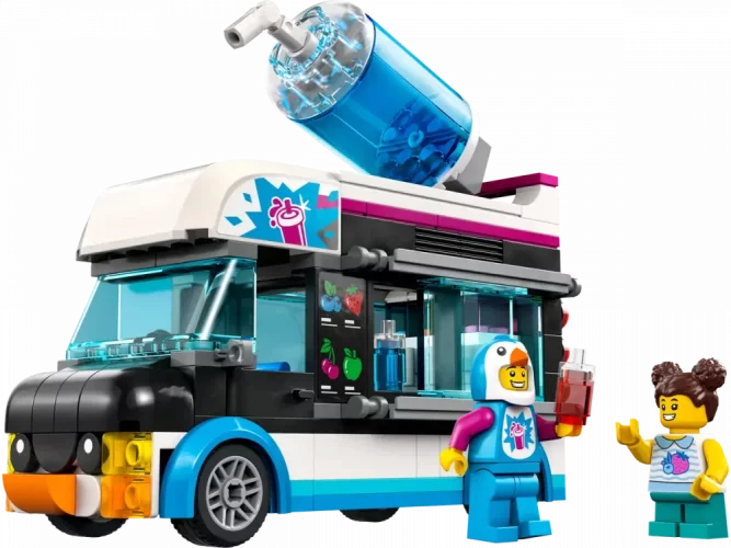LEGO® City 60384 Tučniačia dodávka s ľadovou triešťou
