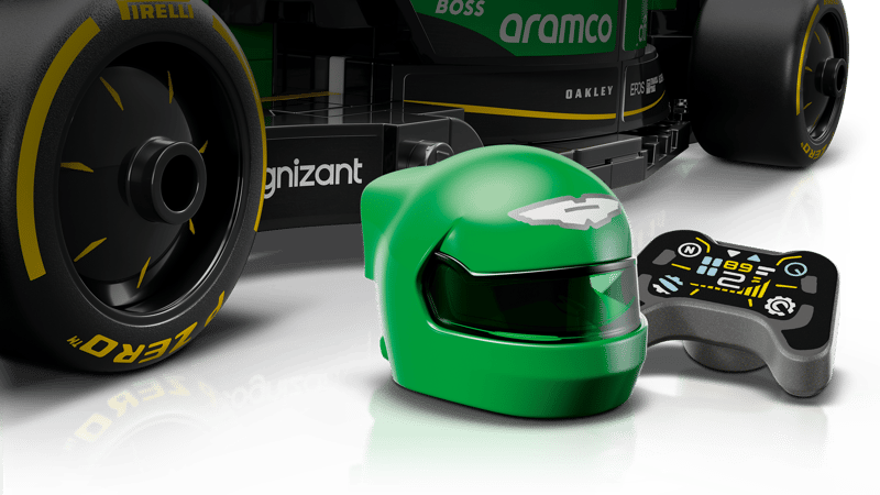 LEGO® Speed Champions 77245 Aston Martin Aramco F1® AMR24 Race Car
