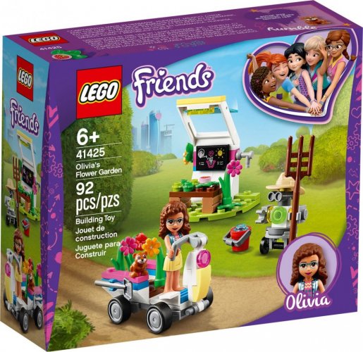 LEGO® Friends 41425 Olivie a její květinová zahrada