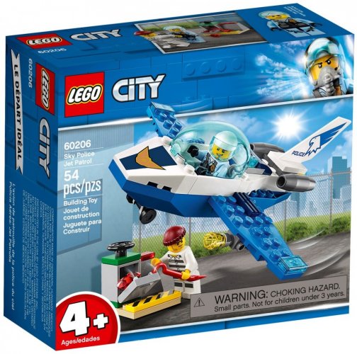 LEGO® City 60206 Hlídka Letecké policie