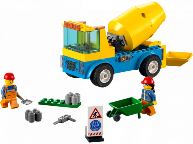 LEGO® City 60325 Ciężarówka z betoniarką