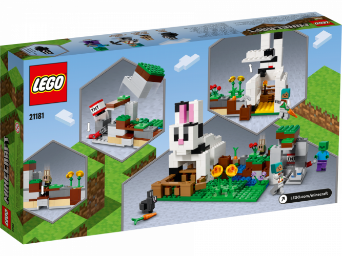 LEGO® Minecraft 21181 Królicza farma