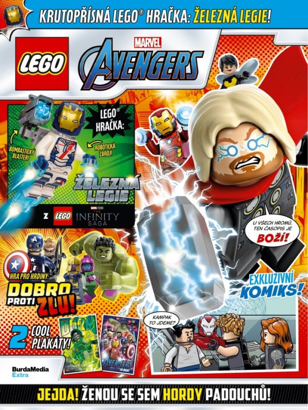 Časopis LEGO® Marvel Avengers 6/2025