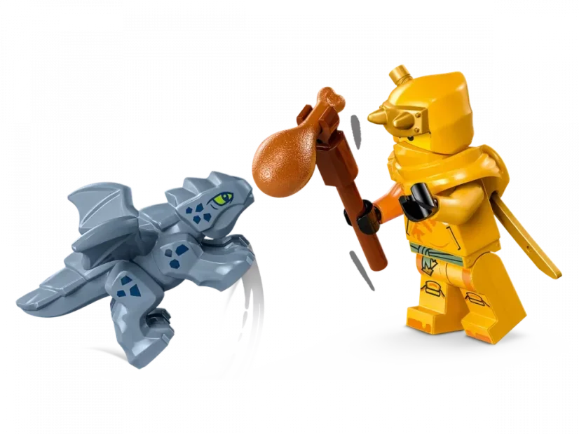 LEGO® NINJAGO® 71798 Nya a Arin - bitva na hřbetě dračího mláděte