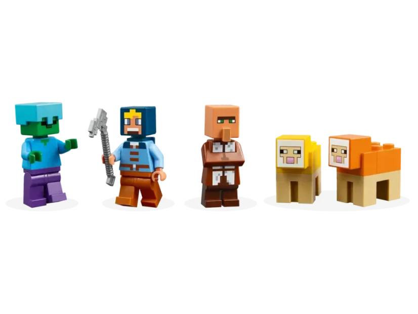 LEGO® Minecraft 21262 Farma s veterným mlynom