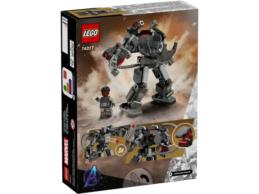 LEGO® Marvel 76277 War Machine v robotickom obrnení