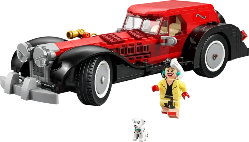 LEGO® Disney 43277 Cruella De Vil a jej auto