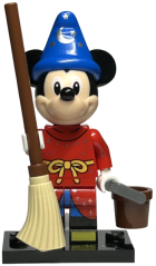 coldis100-4 Sorcerer's Apprentice Mickey, Disney 100 (Complete Set with Stand and Accessories)